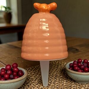 Dennis East International DEI Charmer Beehive Bumble Bee Ceramic Tray Decoration